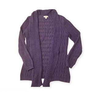 Coldwater Creek purple sweater